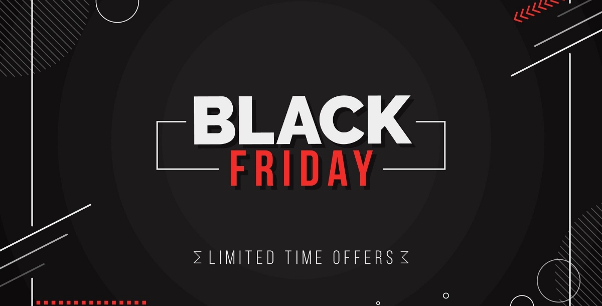 Black Friday design by Rowan Novak