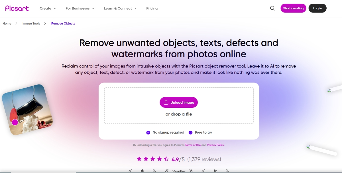 PicsArt Object Remover