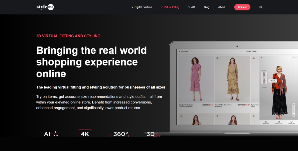 style me - Best AI Virtual Dressing Room Tools