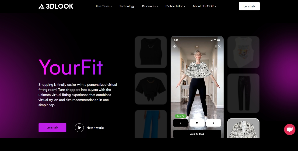 3d look - Best AI Virtual Dressing Room Tools