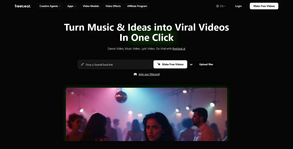 Free beat Best AI Music Video Generator Tools