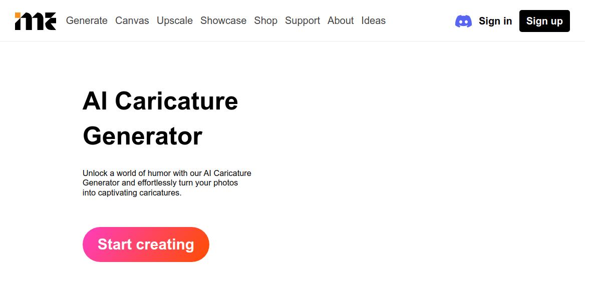 Imagineme AI Caricature Generator