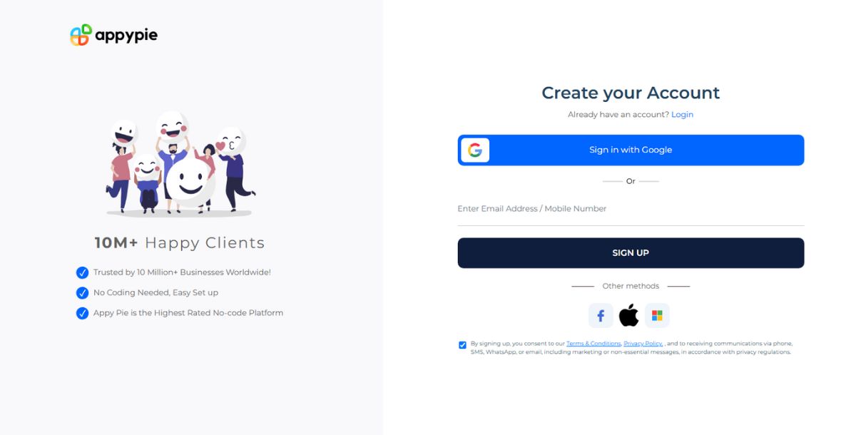 Step 4 - Sign Up or Log in to Pixazo