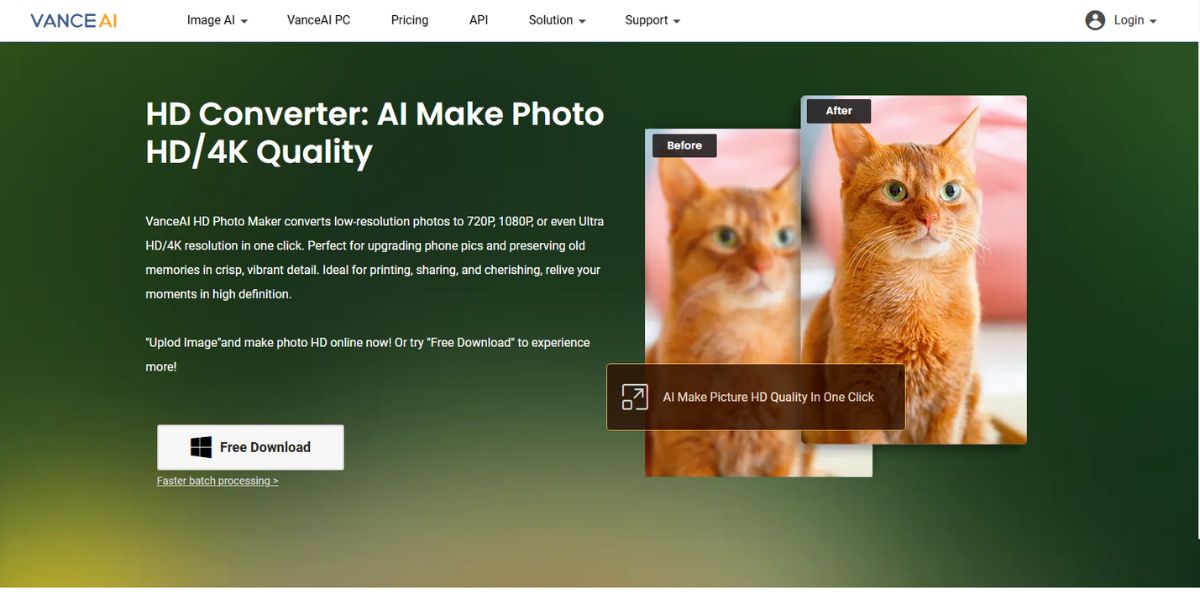 Vance AI - Best HD Image Converter