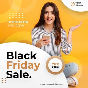 Black Friday design by Luca Yamamoto