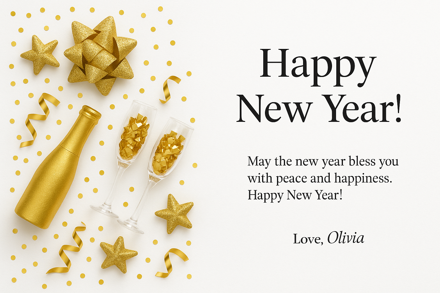 New Year design by Hugo Bakker