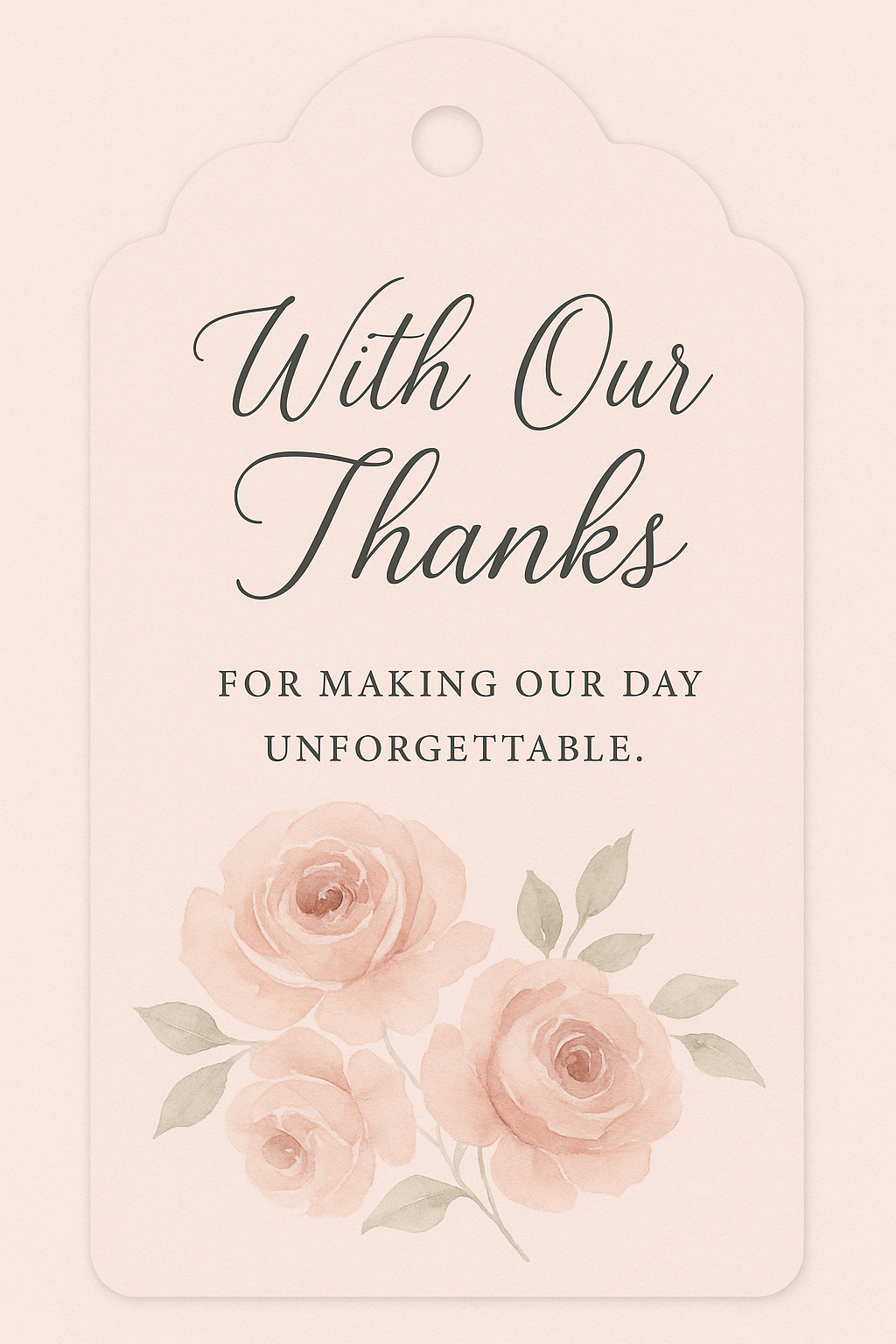 Thank You design by Finn Fischer