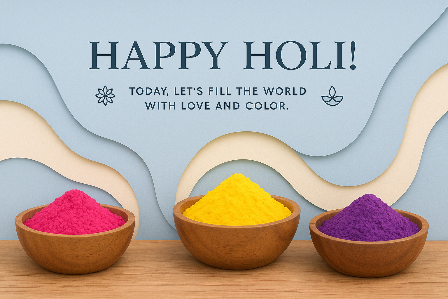 Holi design by Theo Nakagawa