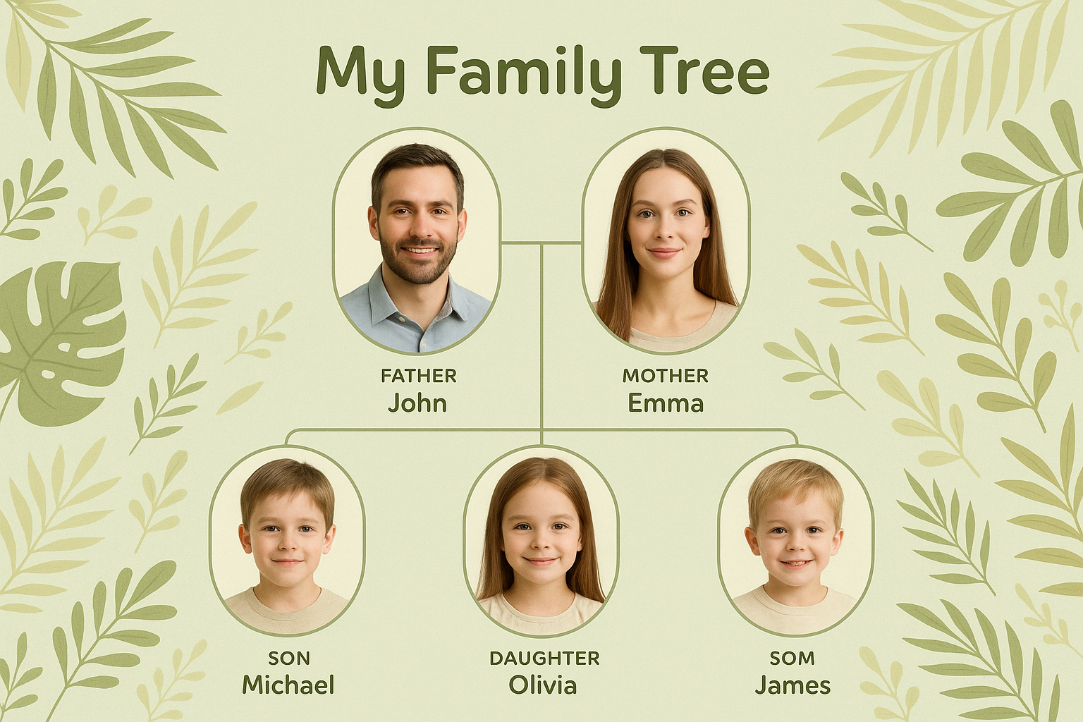 Family Tree design by Sam Mueller
