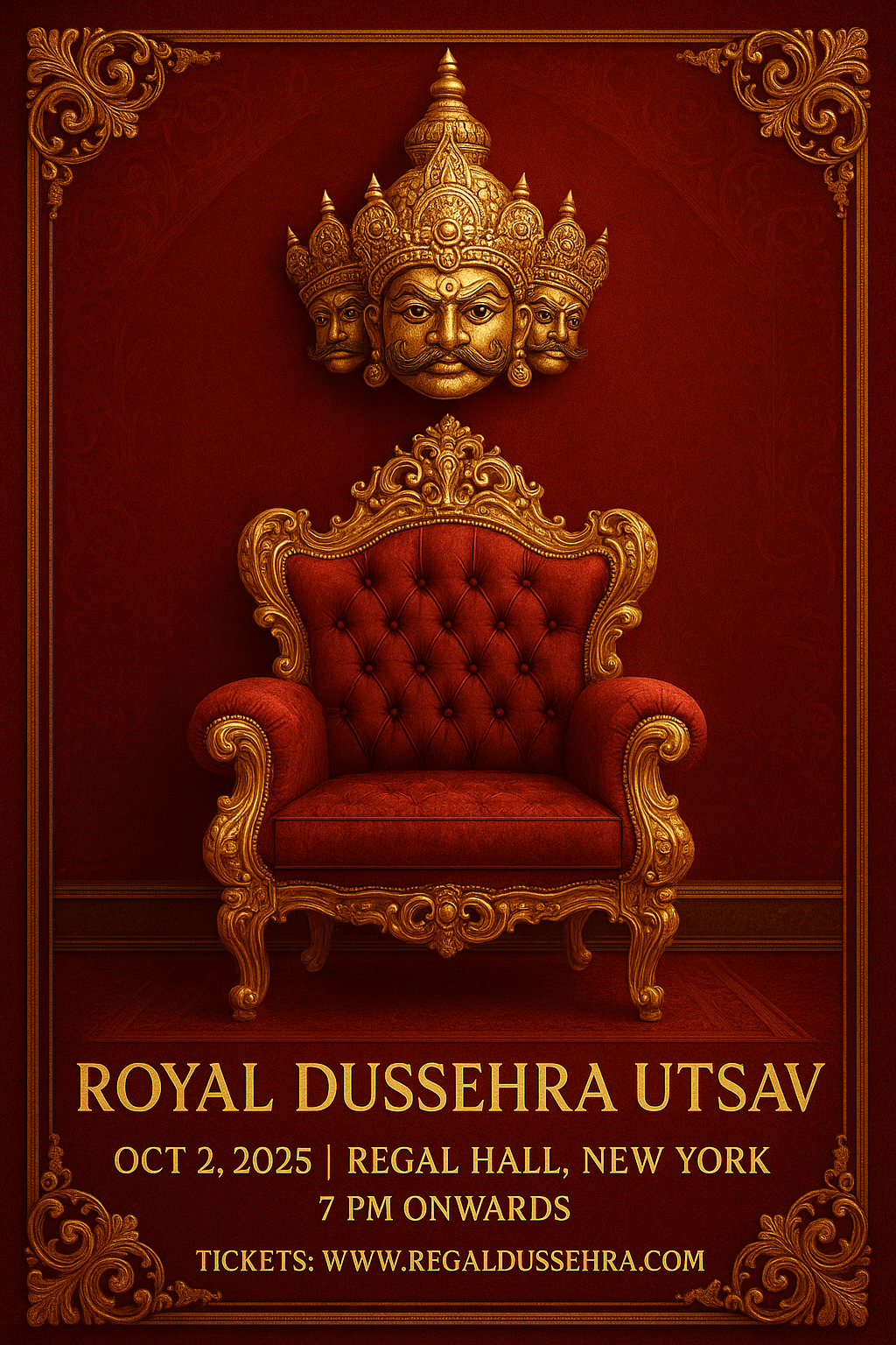 Dussehra design by Kian Tanaka