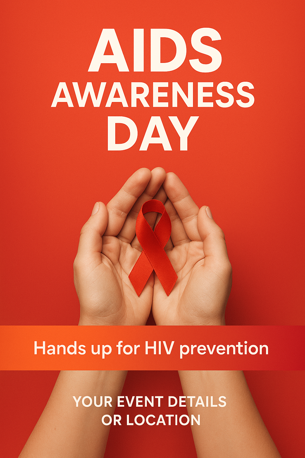 Aids Awareness Day design by Esme Laurent