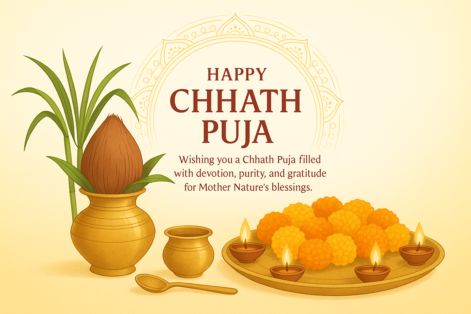Chhath Puja design by Rafe Fischer