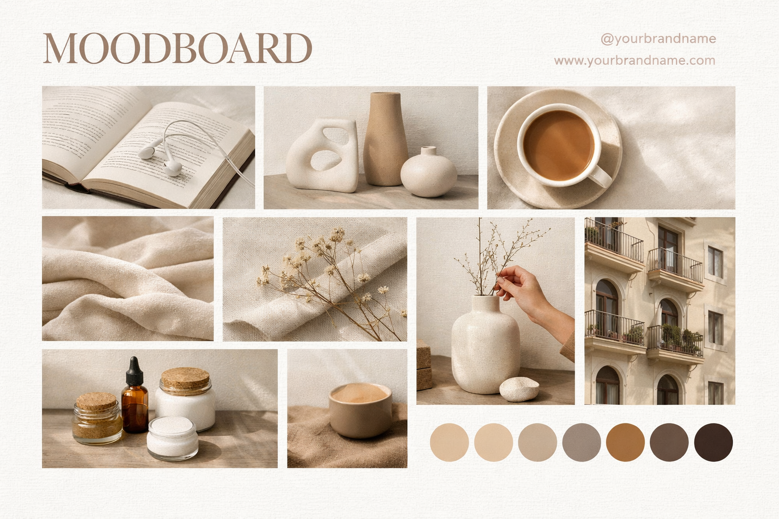 Moodboard design by Frida Castillo