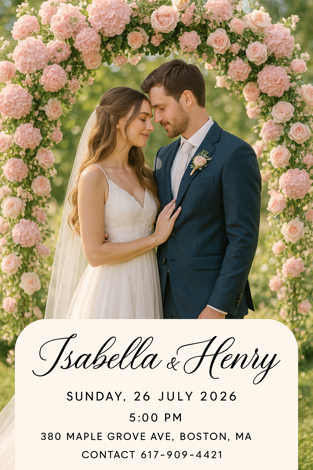 Wedding design by Wren Brennan