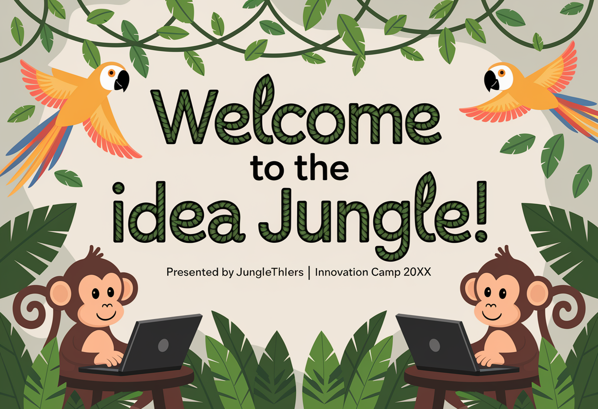 Presentation design by Jude Bakker